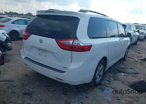 2015 Toyota Sienna Le 8 Passenger from USA, damaged, VIN 5TDKK3DC8FS620688